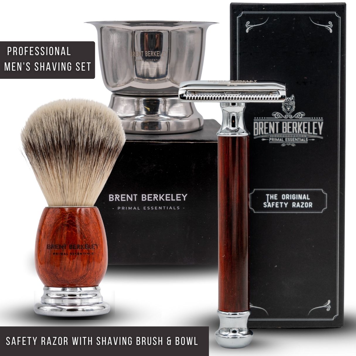 Brent's Safety Razor Shaving Set – Brent Berkeley
