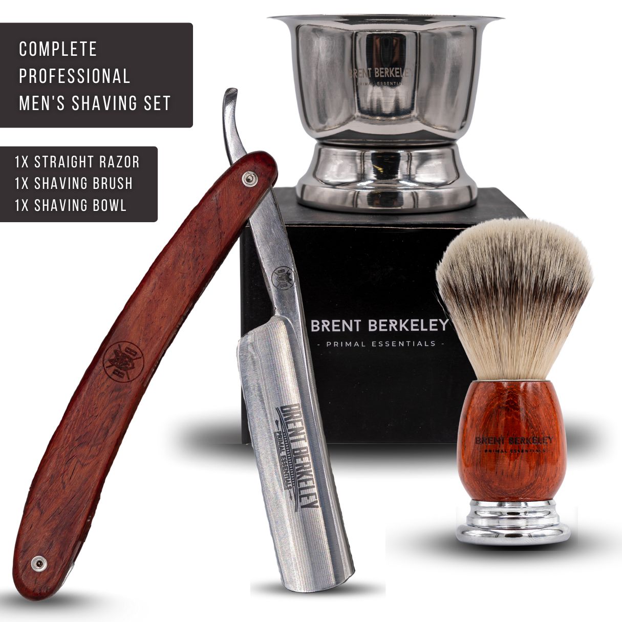 Brent's Straight Razor Shaving Set – Brent Berkeley