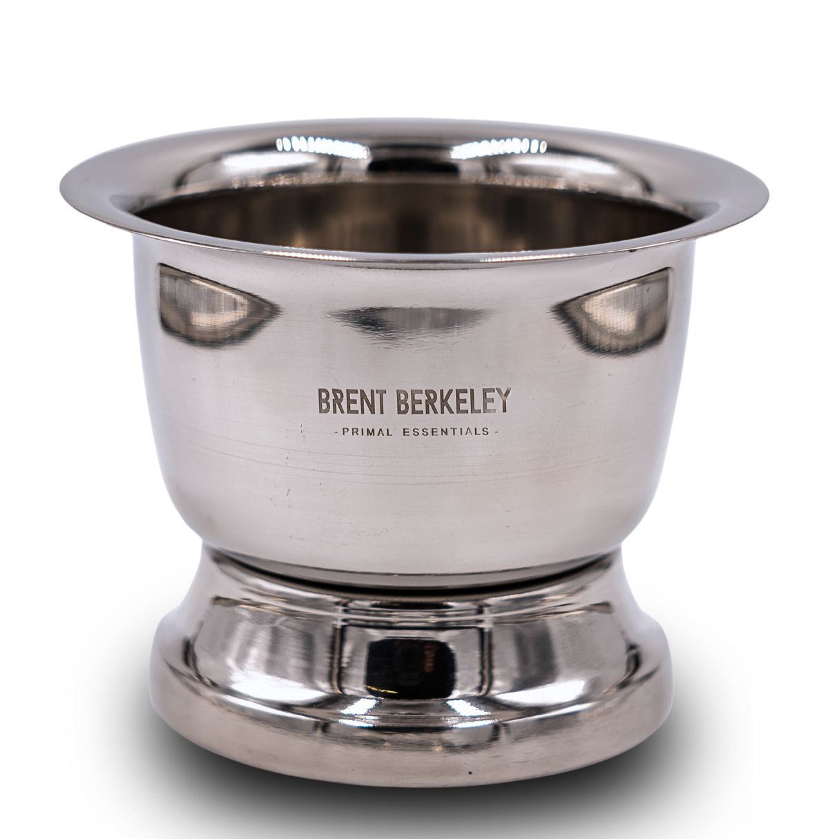 Brent Berkeley shaving mug / shaving bowl strainless steel