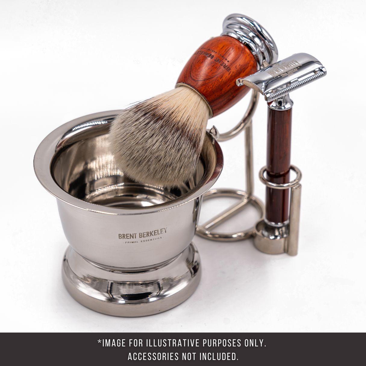 Brent Berkeley shaving mug / shaving bowl strainless steel