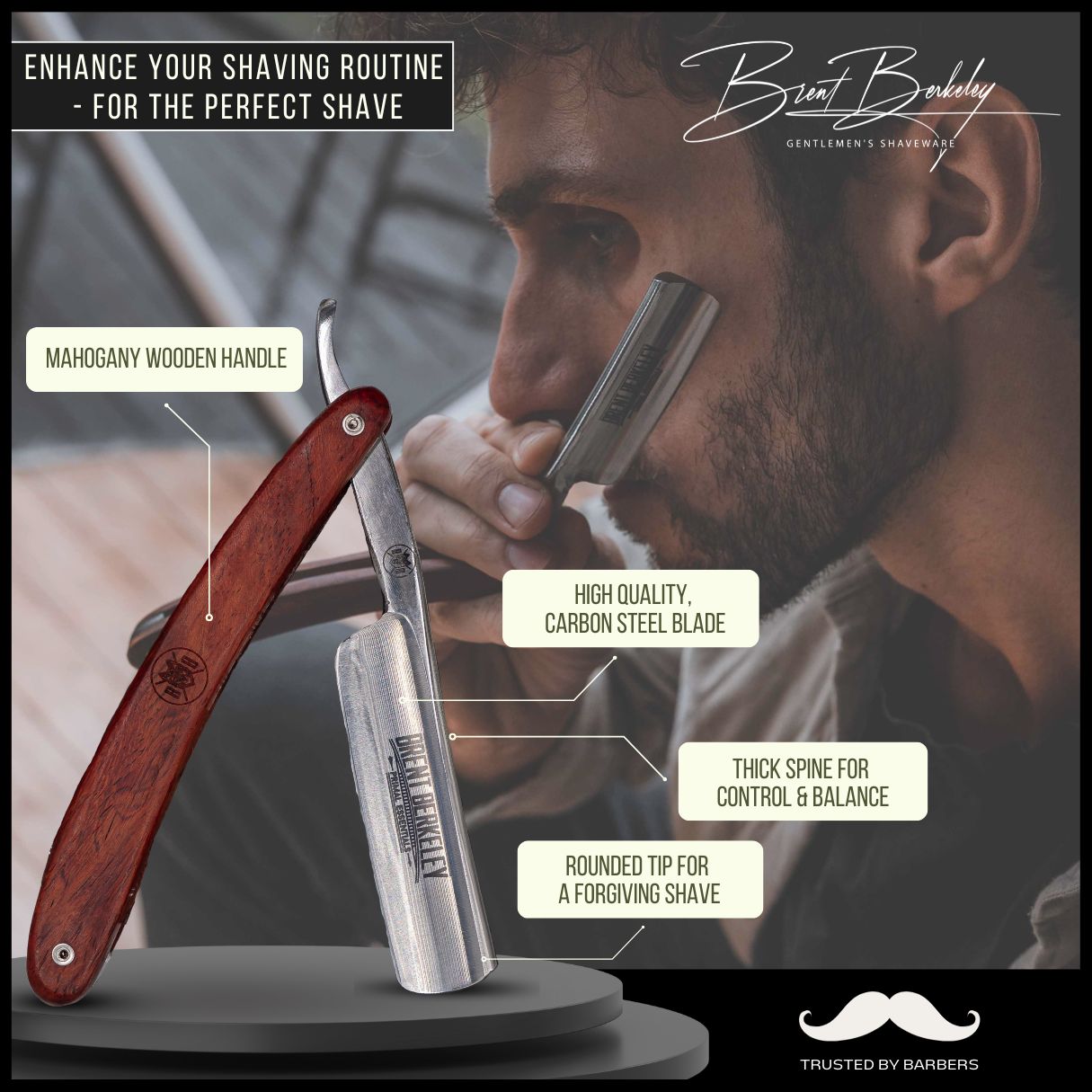 Brent Berkeley - The Signature Straight Razor | Best of 2024