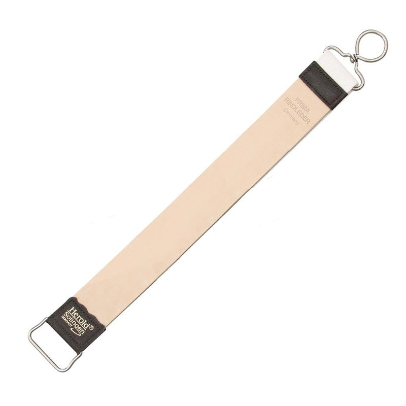 Herold Solingen Double-sided Leather Stropping Belt for honing, polishing and sharpening straight razor
