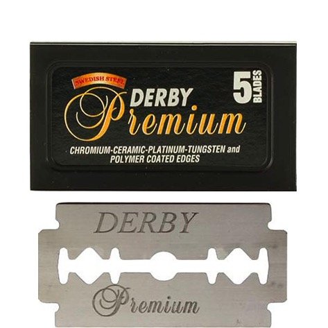 Derby Premium Double Edge Razor Blades 