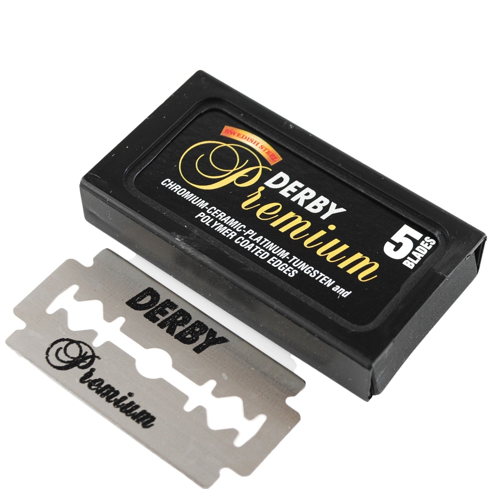 Derby Premium Double Edge Razor Blades - 100 Pieces – Brent Berkeley