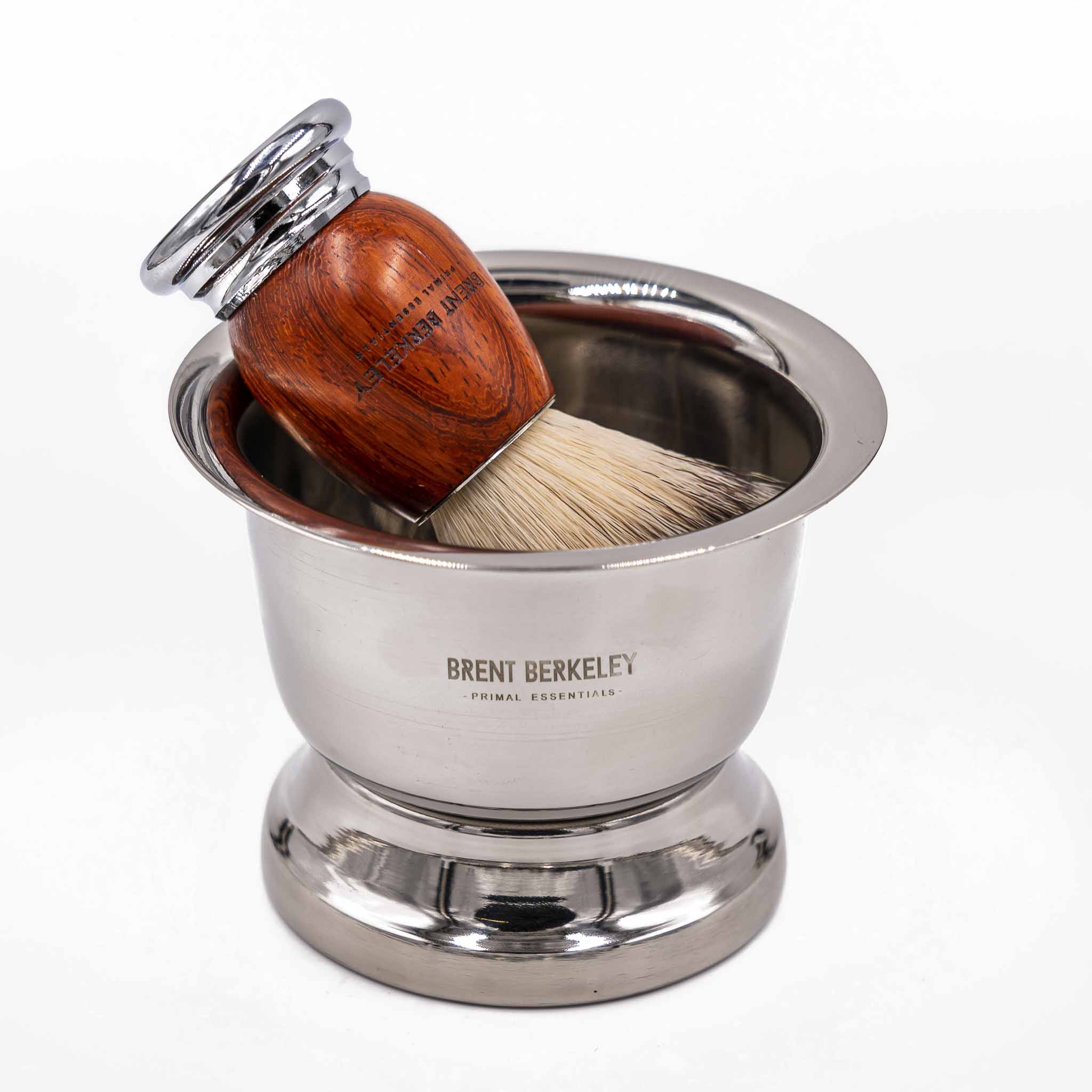 Brent Berkeley shaving mug / shaving bowl strainless steel