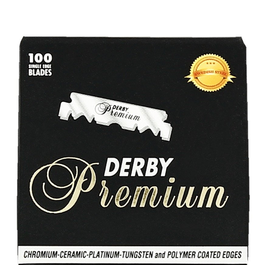 Derby Premium - Single Edge Blades for Shavette